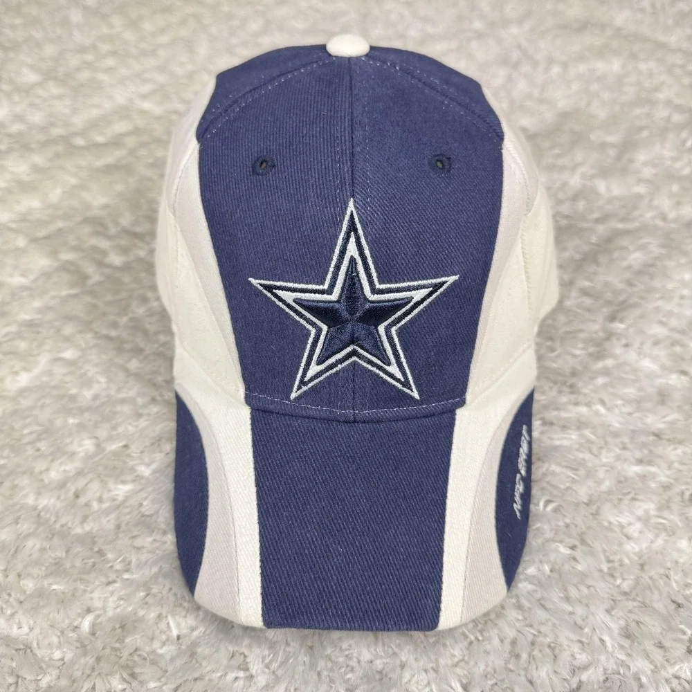 Vintage Dallas Cowboys Hat Cap Strap Back NFL Mens Reebok OS Y2K Dad Hat Star